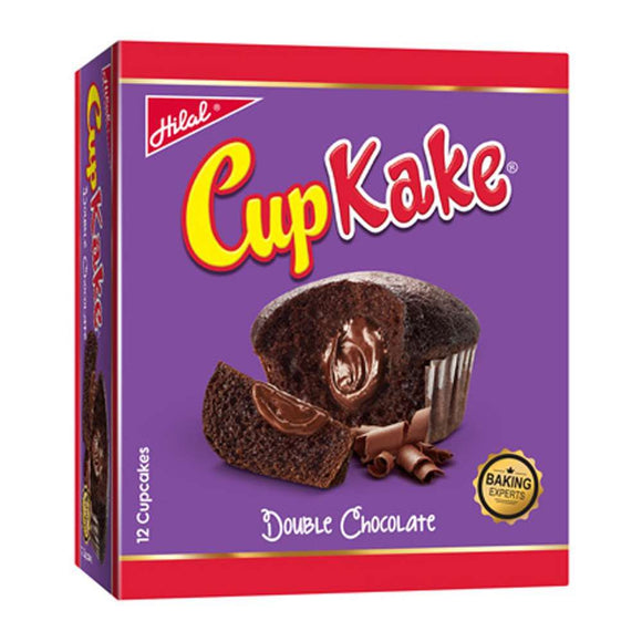 Hilal Cup Kake, Double Chocolate, 12 Pieces (4698636091477)