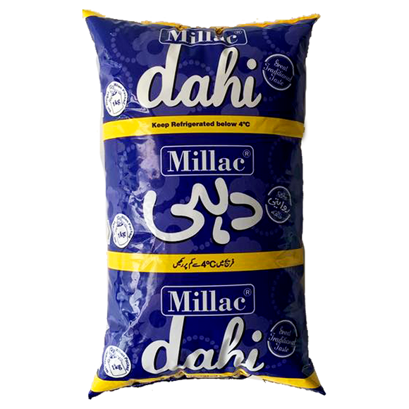 Millac Yogurt Dahi Pouch 1Kg (4648464253013)