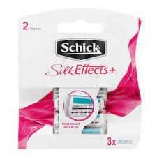 Schick Silk Effects + Cartridges, 3-Pack
