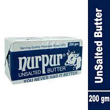 Nurpur Butter, Unsalted 200g