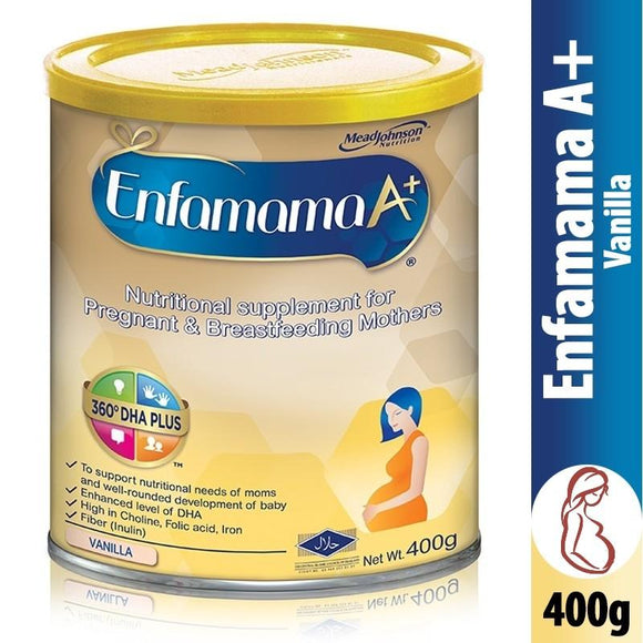 Enfa Mama - Enfa Mama A+ Vanilla Powder Milk - 400gm (4611835560021)
