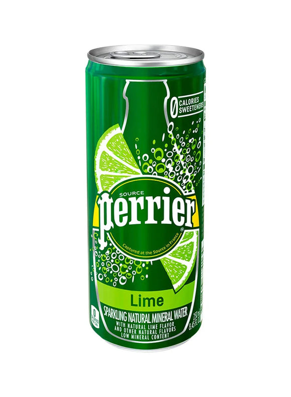 Perrier Source Lime Flavor Can 250ml
