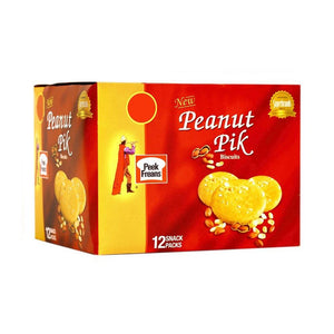 Peek Freans Peanut Pik Biscuit Snack Pack 12Pcs (4694315663445)