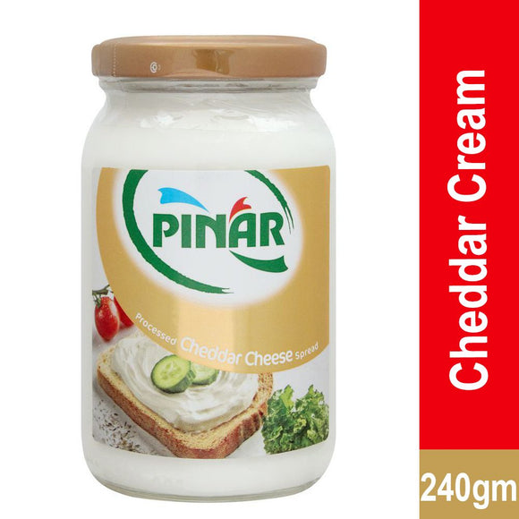 Pinar Cheddar  Cheese Spread 240g Bottle