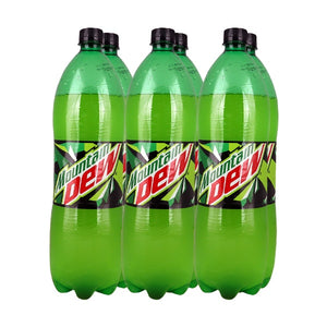 Pack 6 Dew Bottles 2.25Ltr Soft drinks (4629790294101)