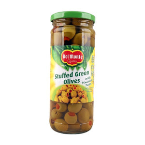 Del Monte Green Stuffed+Pimento Olives 450gm (4632357339221)