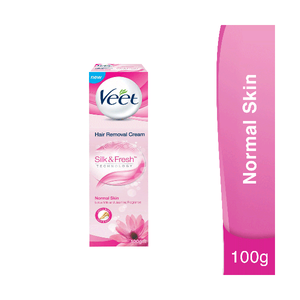 Veet Silk & Fresh Hair Removal Cream For Sensitive Skin 100gm (4766485545045)