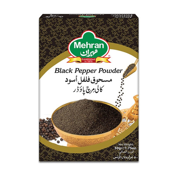 MEHRAN POWDER 50GM BLACK PEPPER (4777208578133)