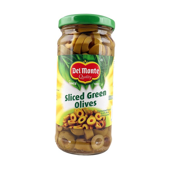 Del Monte Green Slices Olives 235gm (4632358092885)