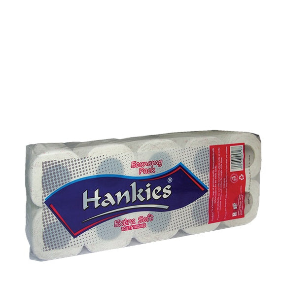 Hankies Toilet Tissues Economy Pack 10 Pc (4736173473877)