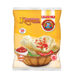 Dadi Jan Khichiya Rice Papad Spicy 125gm (4655484764245)