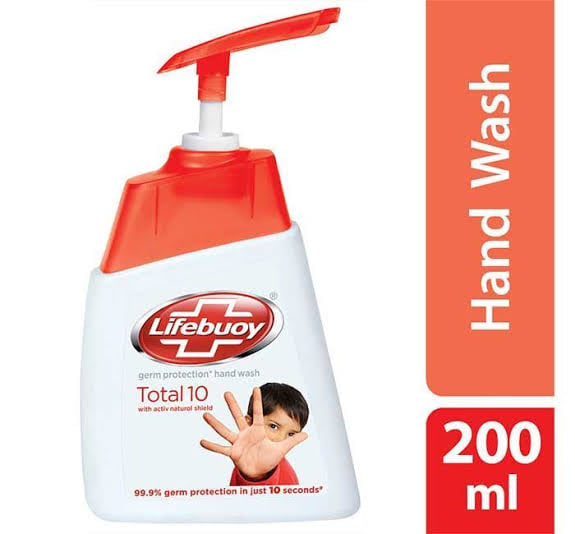 Lifebuoy - Lifebuoy Total Hand Wash Bottle - 200ml