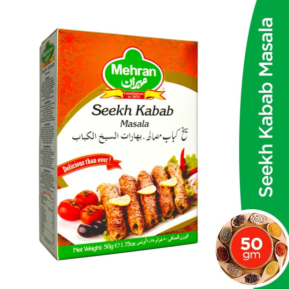 Mehran Seekh Kabab Masala 50g (4613028937813)