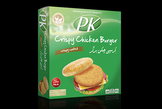 PK Crispy Chicken Burger 900gm (4688552853589)