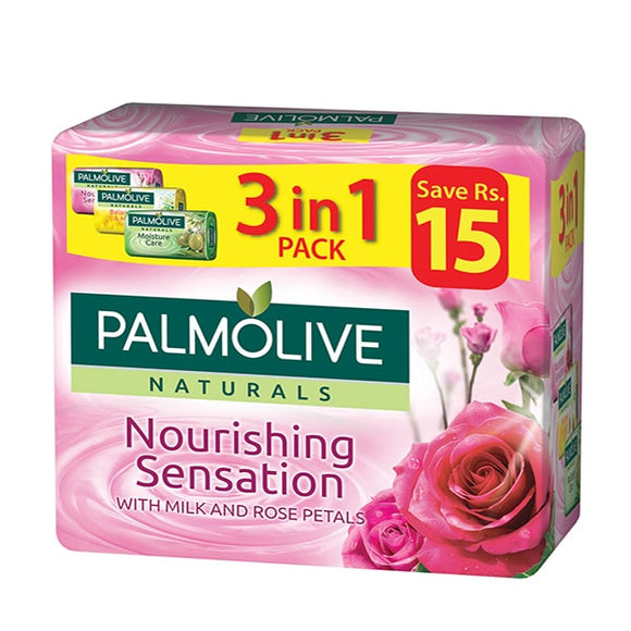 palmolive soap nourishing sensation 3X 145 (4746543398997)