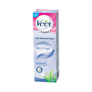Veet - Veet Silk and Fresh for Sensitive Skin - 100gm (4612952457301)