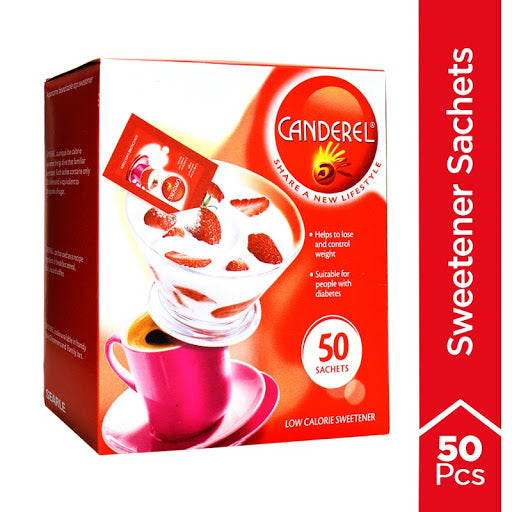 Canderel - Canderel Sweetener Sachets - (Pack of 50) (4717489356885)