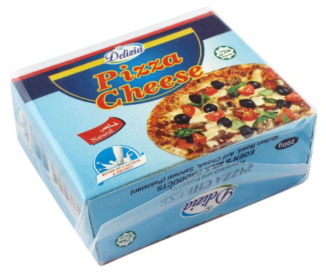 Delizia Pizza Cheese, Natural, 200g (4802484371541)